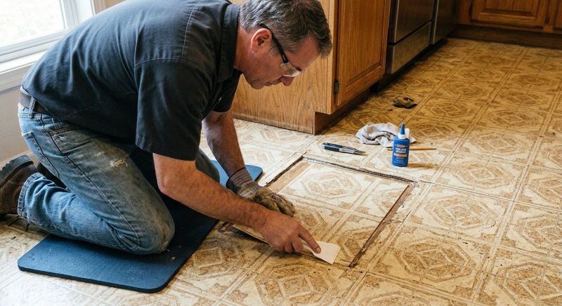Linoleum Floor Installation in Dayville, CT