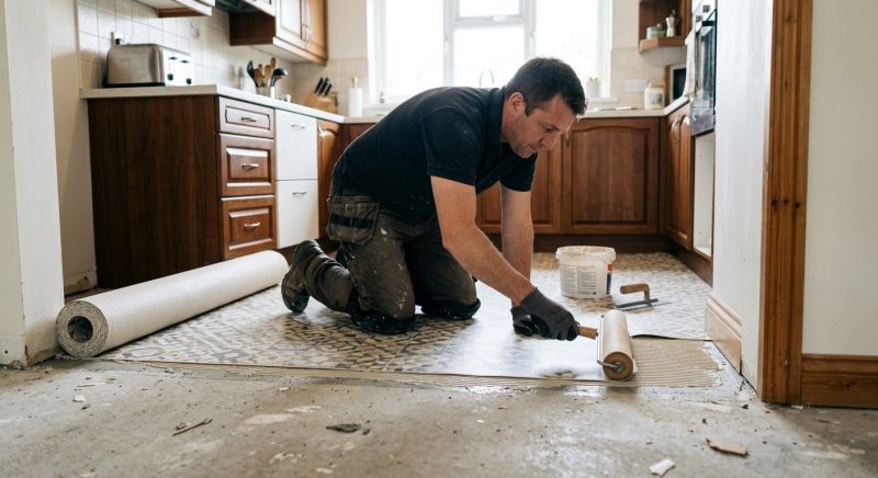 Linoleum Floor Installation in Douglas, MA