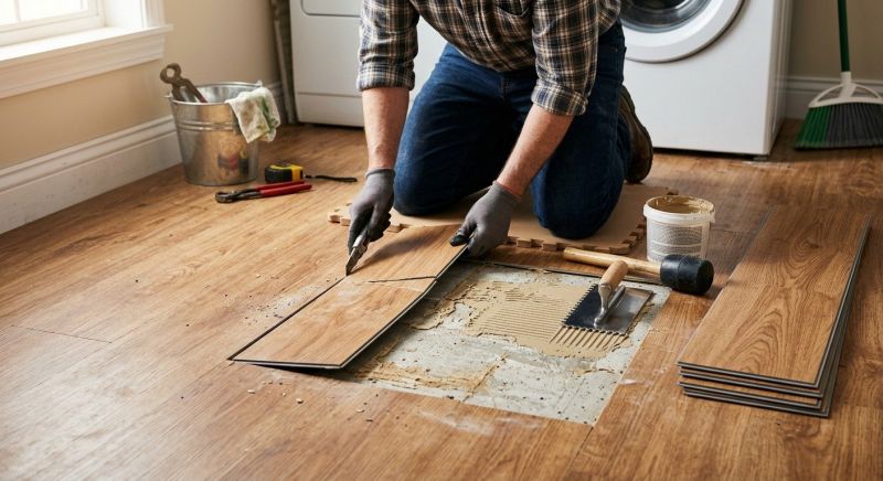 Linoleum Floor Installation in Uxbridge, MA