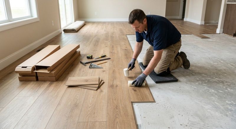 Lvt Flooring Installation in Johnston, RI