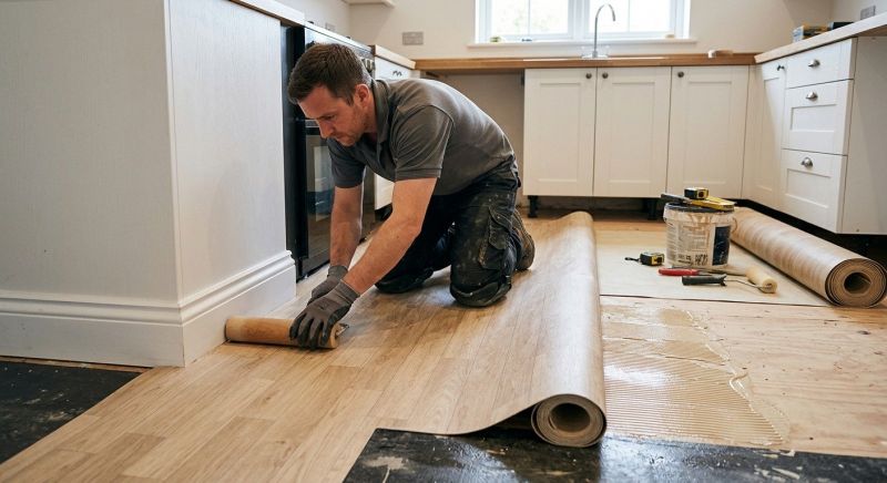 Sheet Linoleum Installation in Pascoag, RI