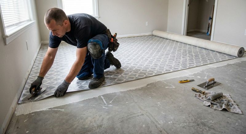 Sheet Vinyl Installation in Bristol County, MA