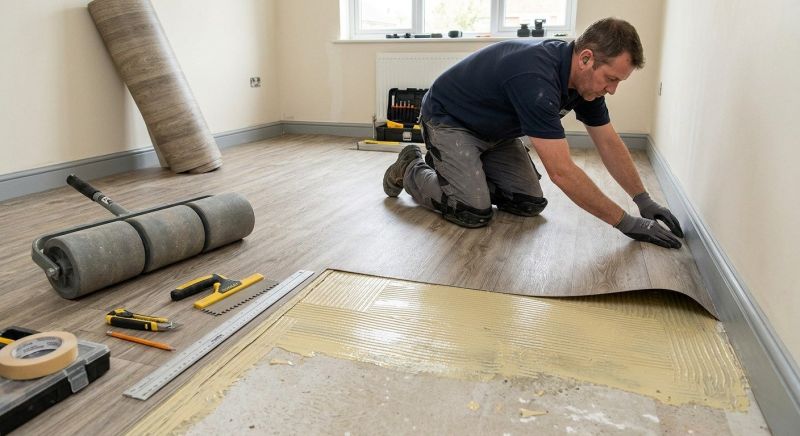 Sheet Vinyl Installation in Chepachet, RI