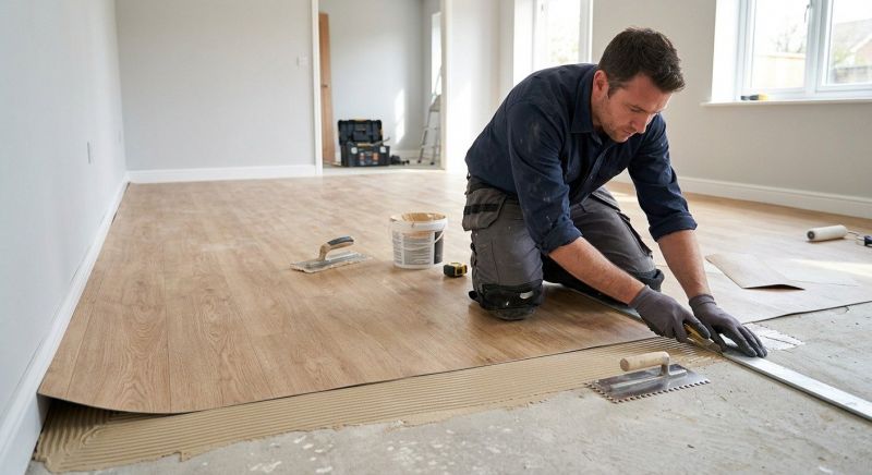 Sheet Vinyl Installation in Mansfield, MA