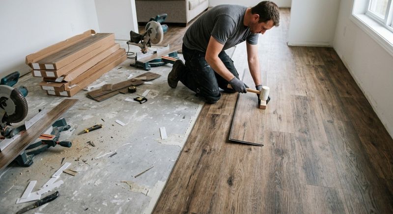 Vinyl Flooring Installation in Tiverton, RI