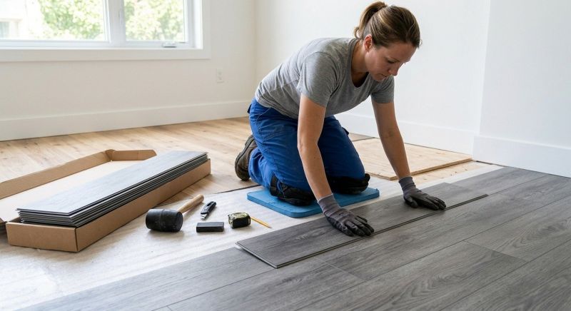 Vinyl Tile Installation in Johnston, RI